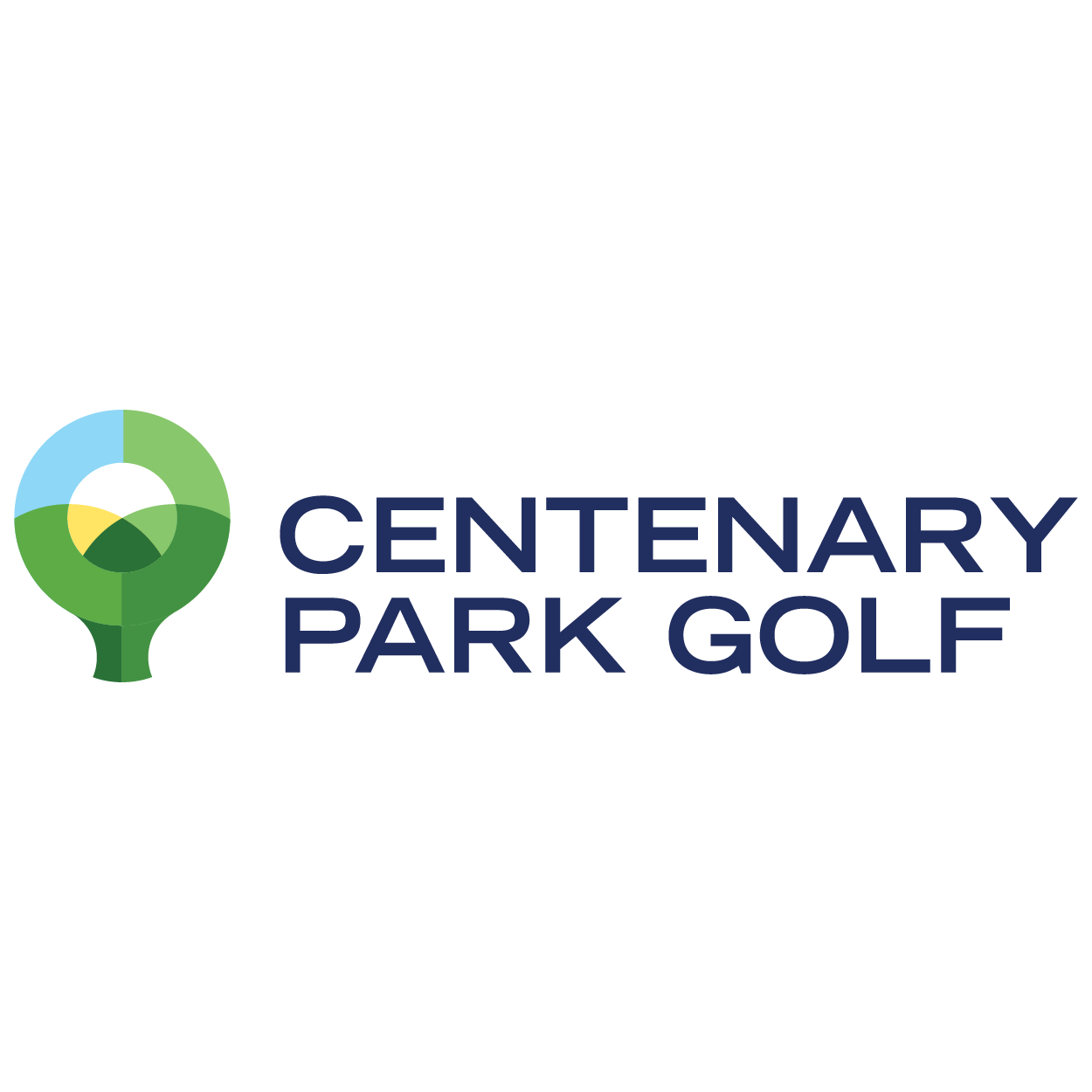 Centenary park golf logo