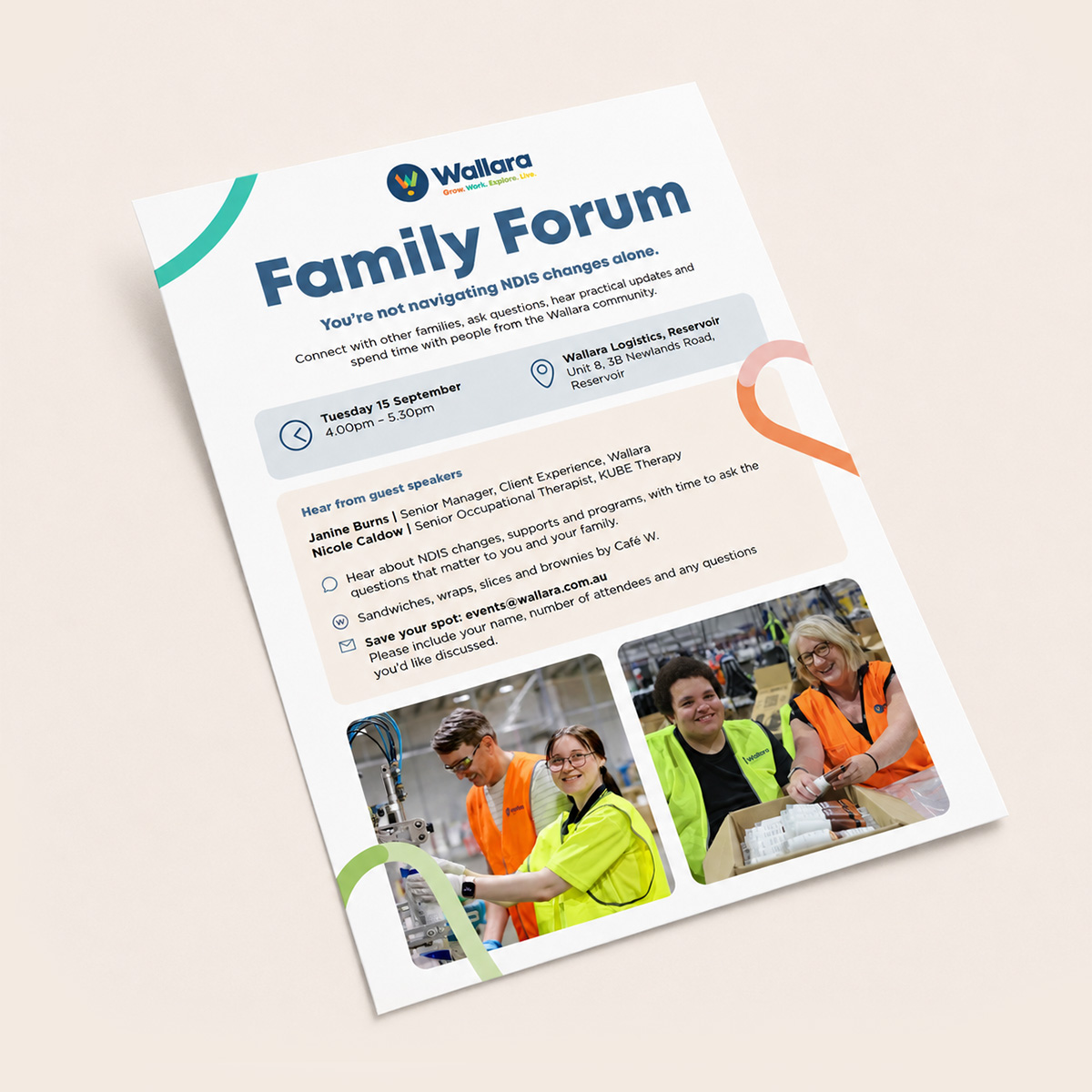 Family Forum flyer thumbnail