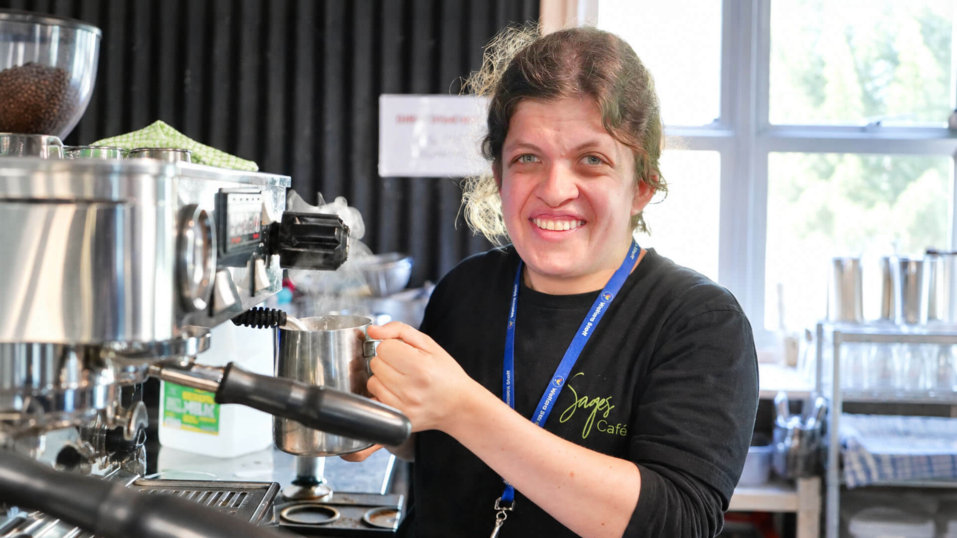 Sages client barista